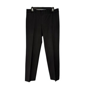 Banana Republic Sloan Fit Womens Black Straight Leg Career Pants Size 8